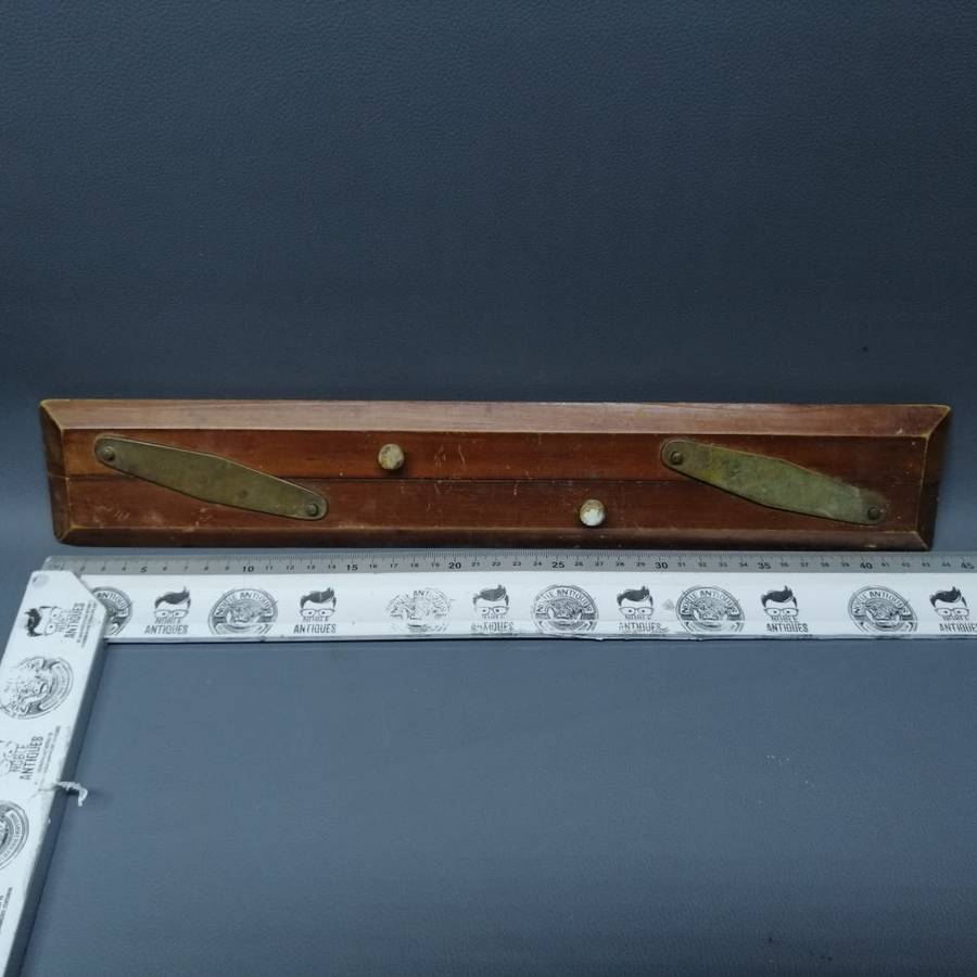 Original Vintage Wood and Brass Parallel Ruler!!!