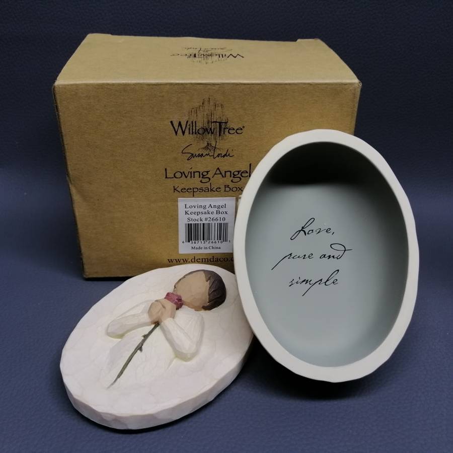 Original Boxed Willow Tree By Susan Lordi - Loving Angel