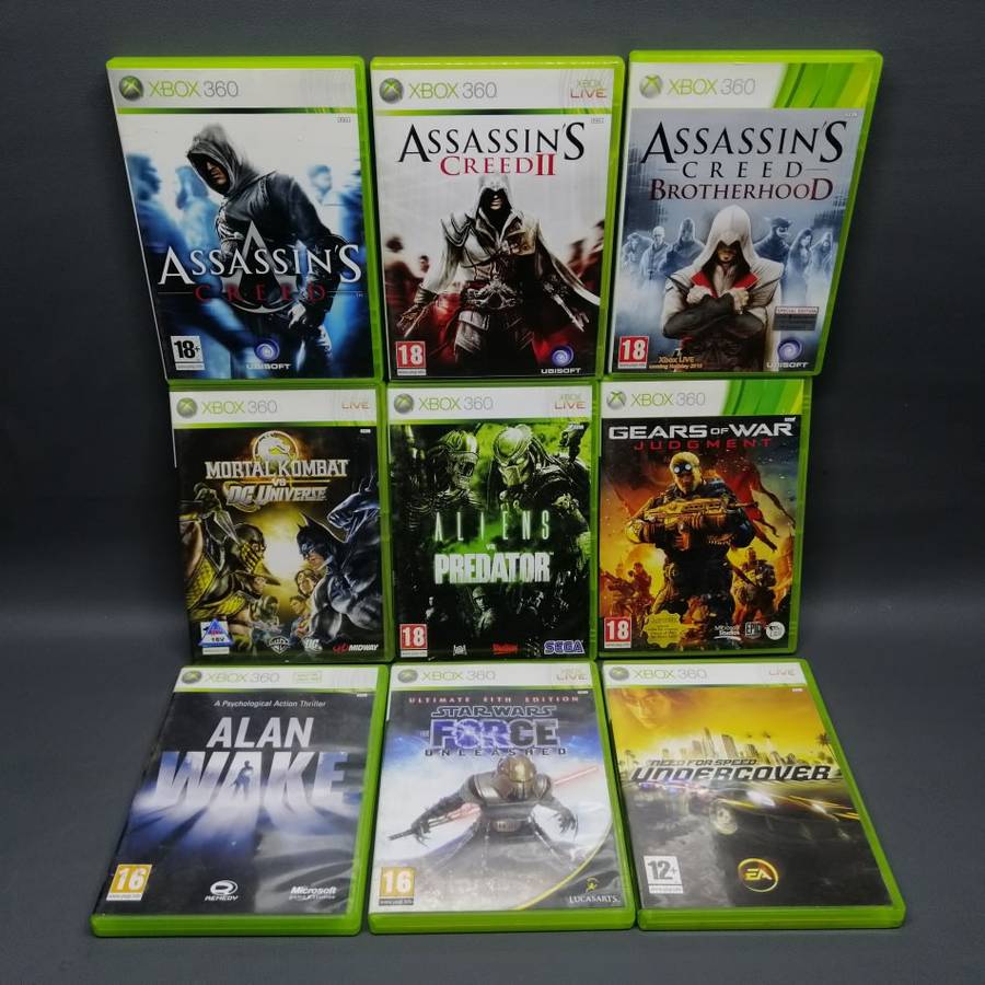 LARGE Original Xbox 360 Game Collection - Bid For All!!!