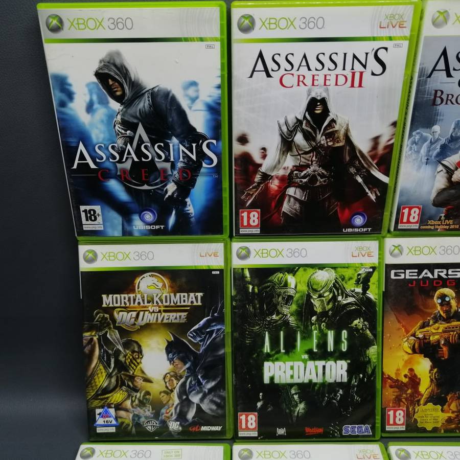 LARGE Original Xbox 360 Game Collection - Bid For All!!!