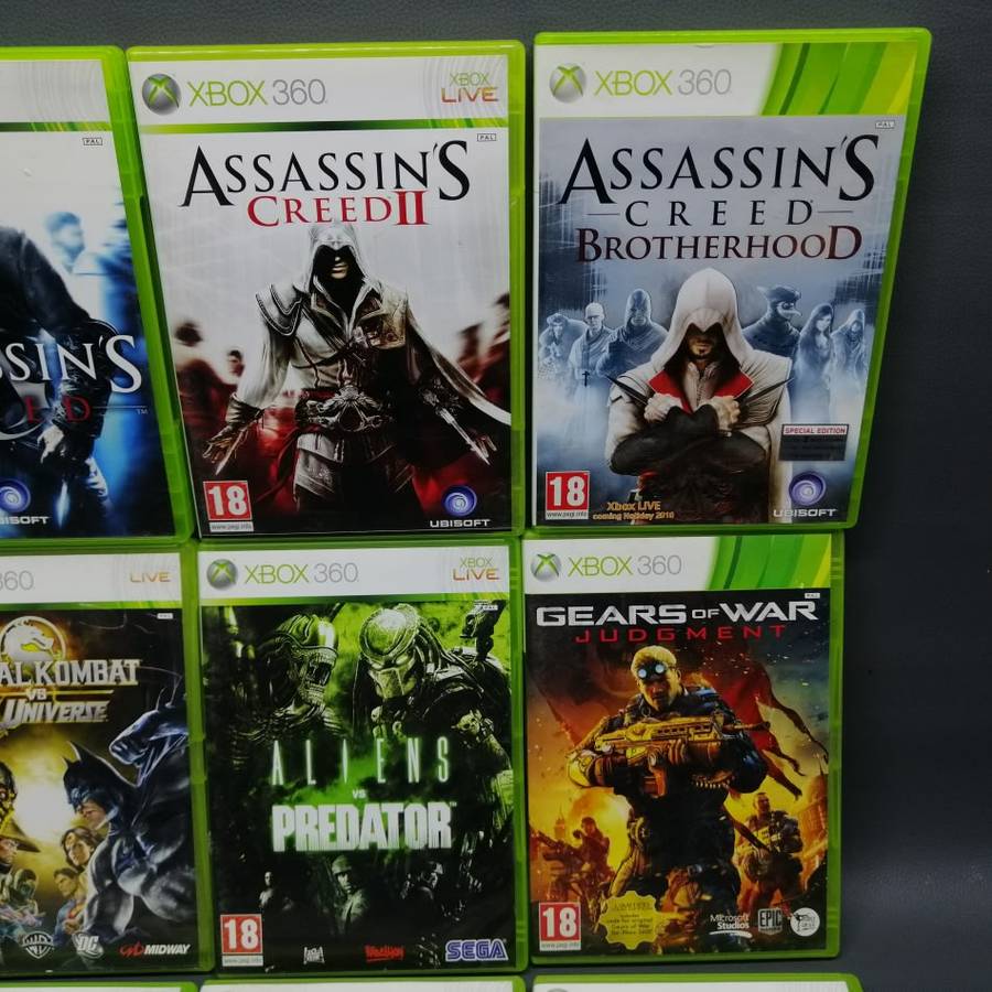 LARGE Original Xbox 360 Game Collection - Bid For All!!!