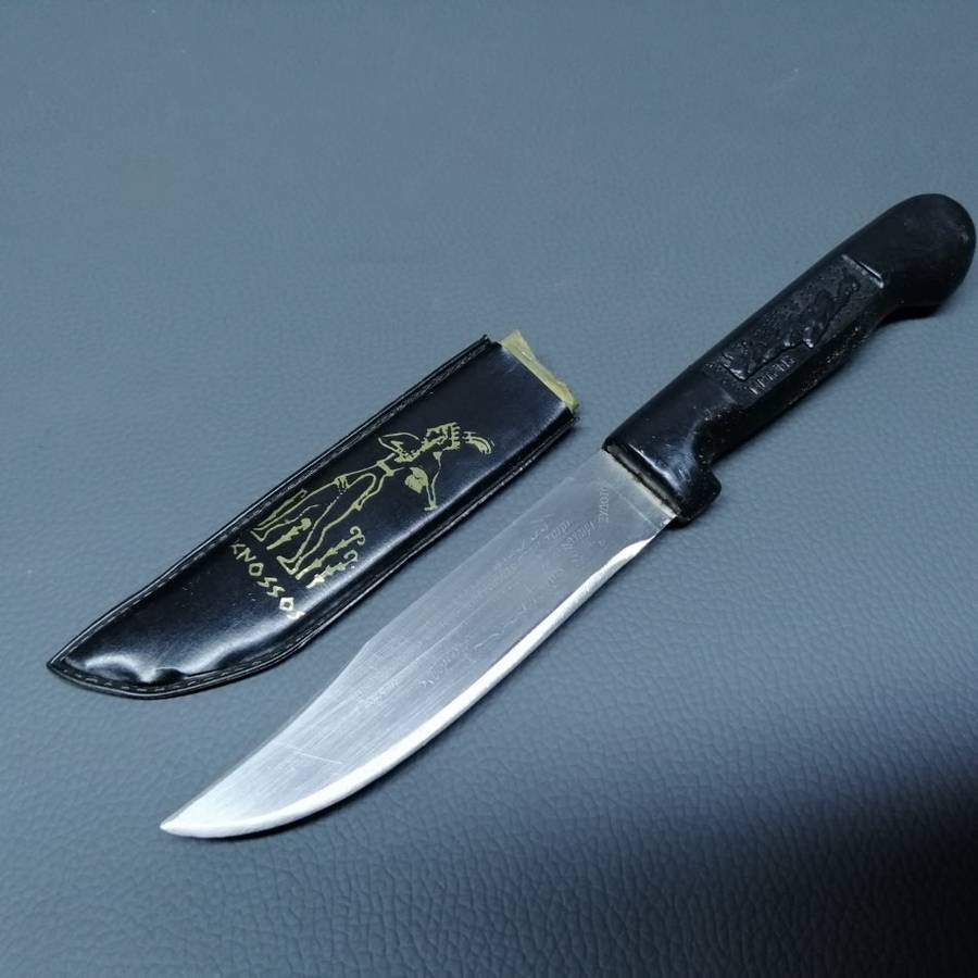 Original Greek Inscribed Knossos Knife and Sheath!!!!