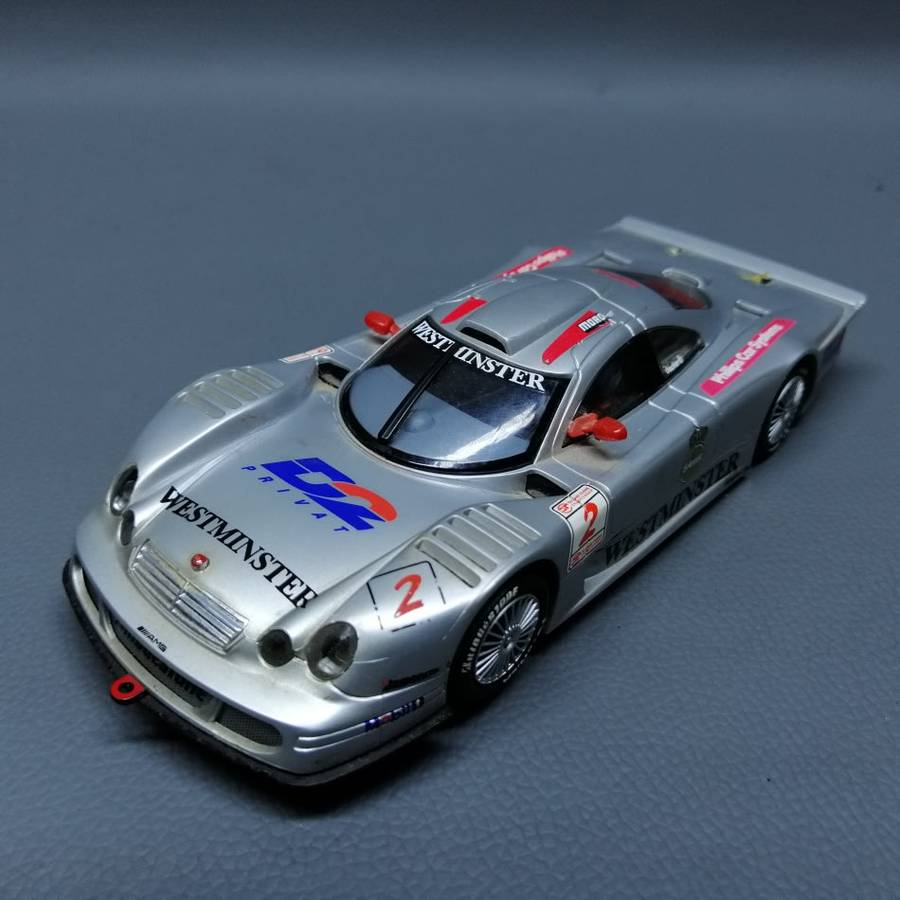 Original Scalextric Hornby Mercedes CLK Le-mans Westminster Racing Car!!!