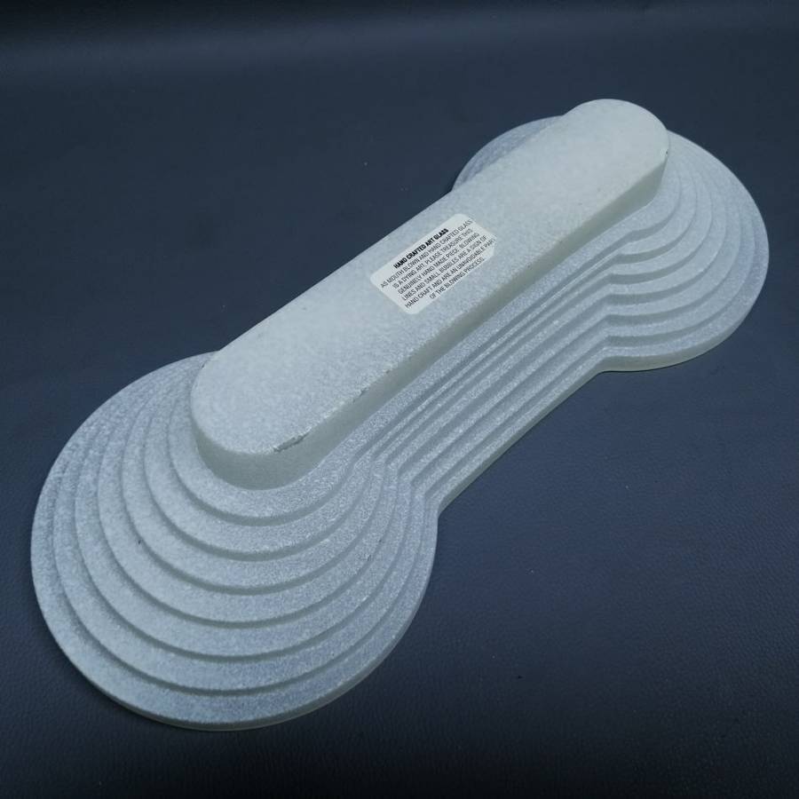 Original Art Deco Styled Sergio Talanti Murano Glass Bowl Made In Italy!!!!