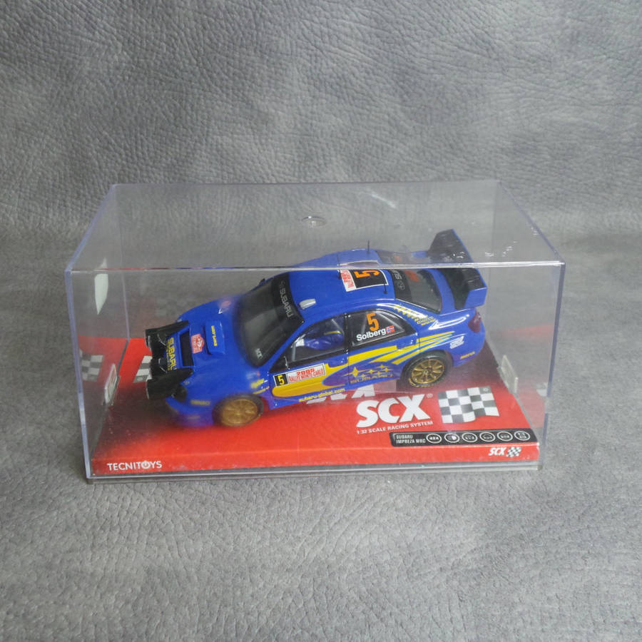 Original SCX 1:32 Scale Subaru Impreza WRC Racing Slot Car!!!!