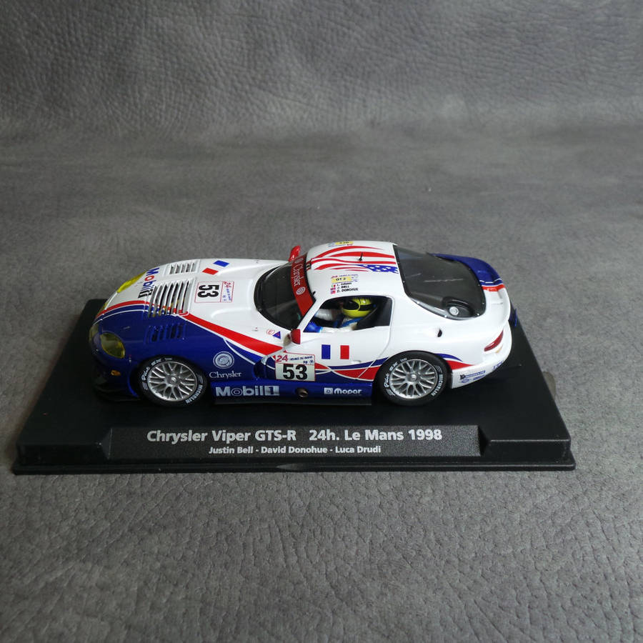 Original FLY 1:32 Scale Chrysler Viper GTS-R 24h Le Mans 1998 Racing Slot Car!!!!