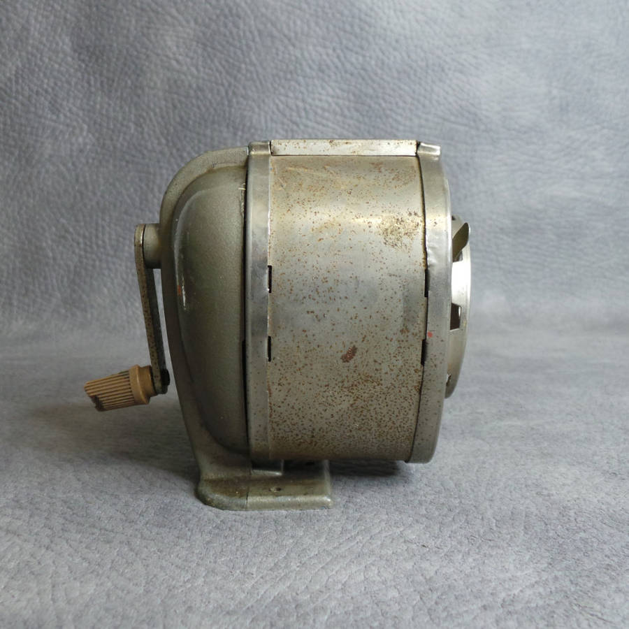 Fantastic!!! Original Pressed Metal 1950's Boston KS Pencil Sharpener!!!