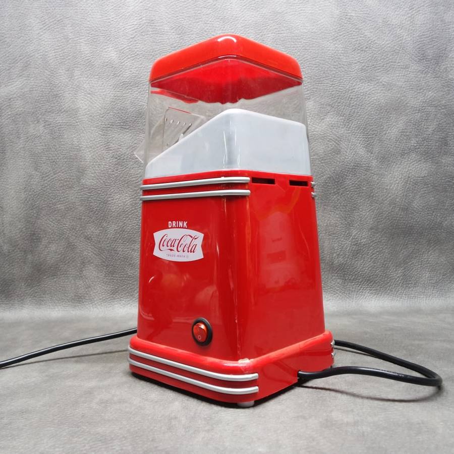 Super Cool!!! Coca Cola Branded 1950's Styled Pop Corn Maker!!! Working!!!