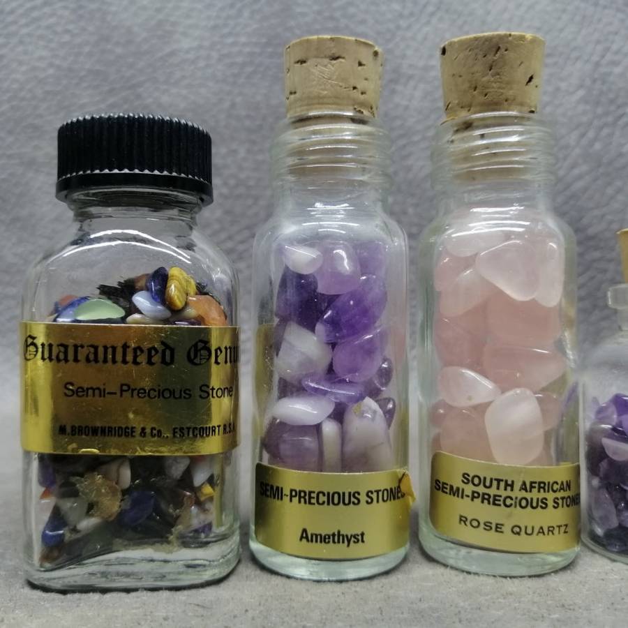 Fantastic!!! Bottled Semi Precious Stone Collection!!!