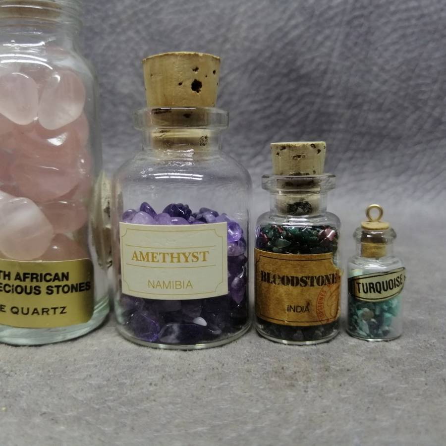 Fantastic!!! Bottled Semi Precious Stone Collection!!!