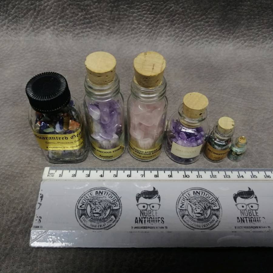 Fantastic!!! Bottled Semi Precious Stone Collection!!!