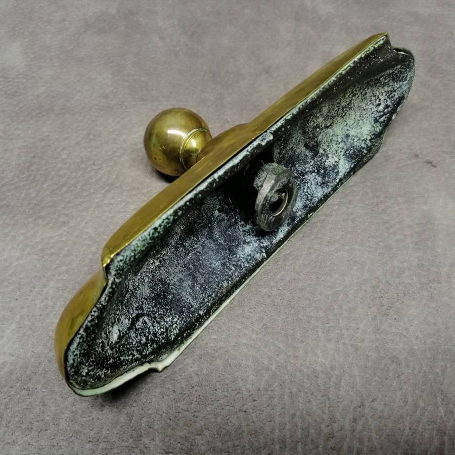 Fantastic!!! Antique Solid Cast Brass Door Handle!!!