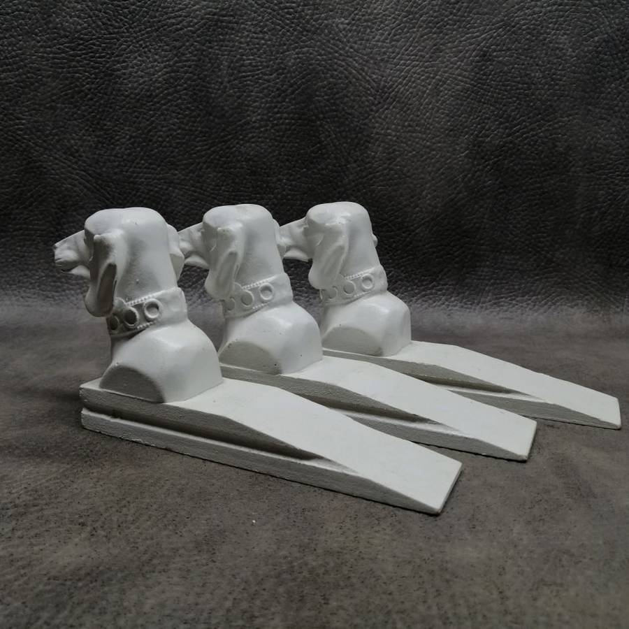 Decorative Hand Crafted Dachshund Door Stops!!! Bid per door stop to take 1 or All!!!