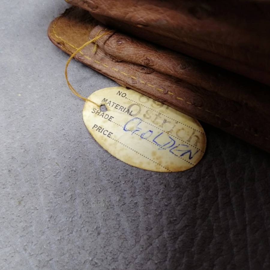 Fantastic!!! Luxury Vintage Ostrich Leather Handbag!!!!!!