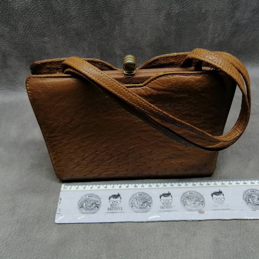Fantastic!!! Luxury Vintage Ostrich Leather Handbag!!!!!!