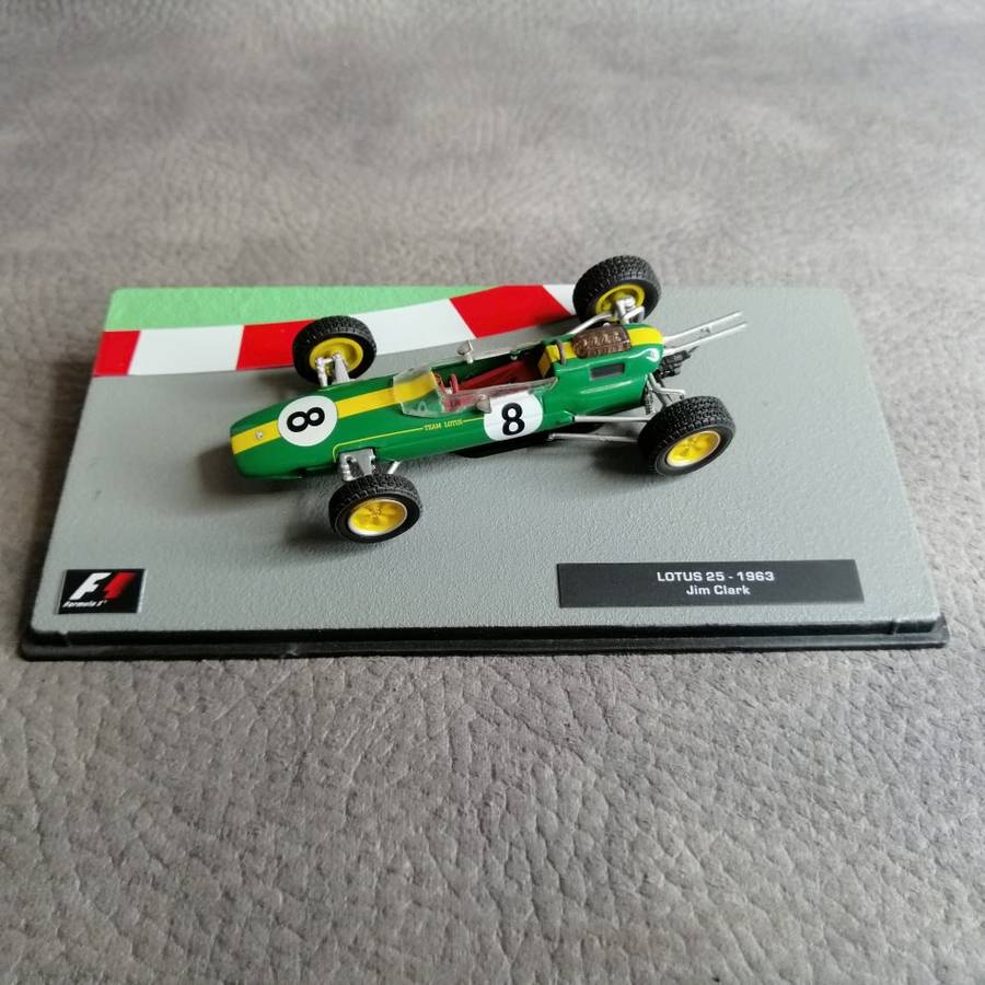 Highly Detailed Die Cast F1 Jim Clark 1963 LOTUS Scale 1:43!!!