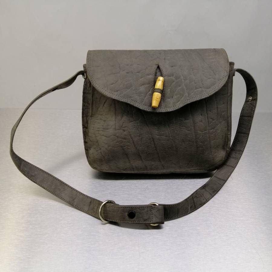 Fantastic!!! Genuine Buffalo Leather Hand Stitched Cross Body Bag!!!