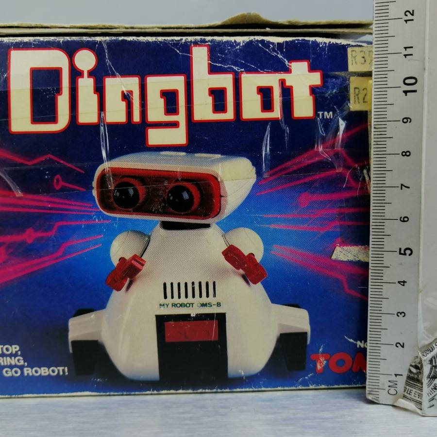 SUPER RARE!!! Original 1984 Boxed, Working, TOMY Dingbot No.5400!!!