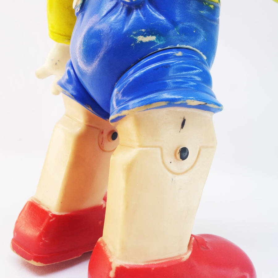 Super Rare!!! LARGE 1960's Rubber Walt Disney Productions Pinocchio, Made in Italy!!! 420mm Tall