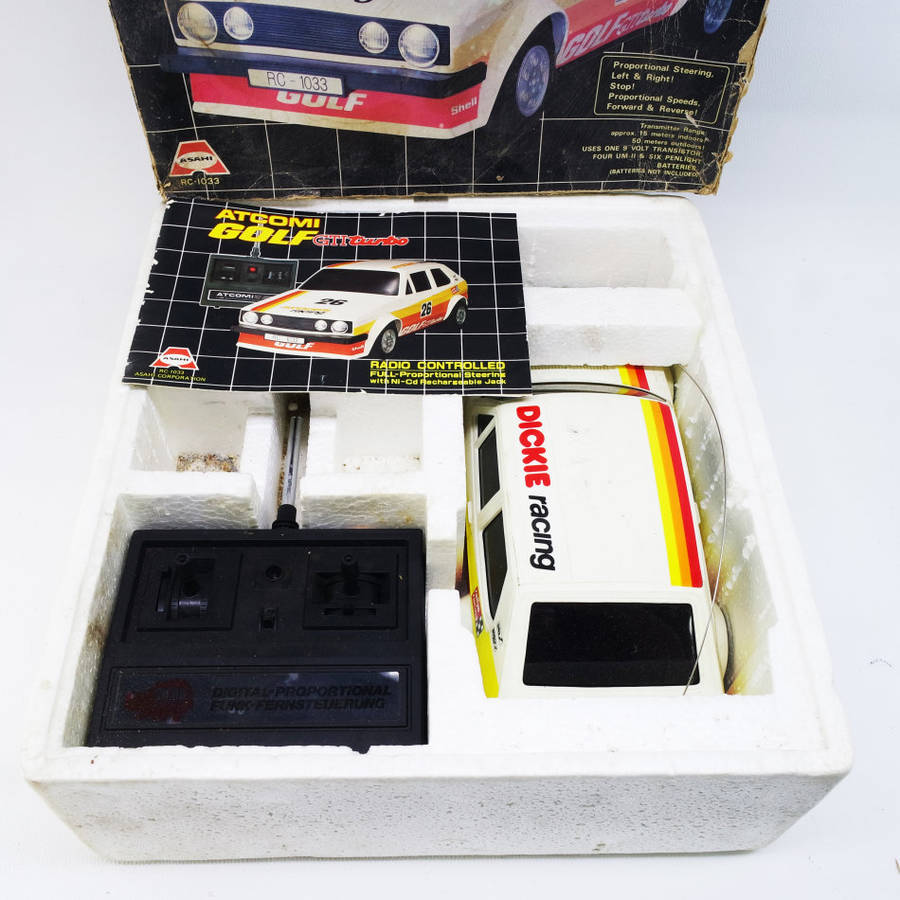 RARE!!! Vintage Boxed Scale 1:16 Golf GTi Turbo!!! Not Tested, Selling As Display!!!
