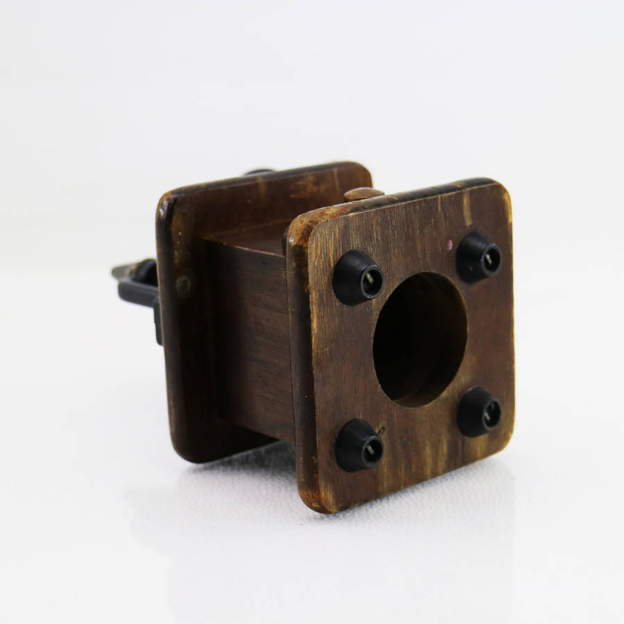 Vintage Wood and Metal Industrial Styled Coffee Grinder!!! Working!!!