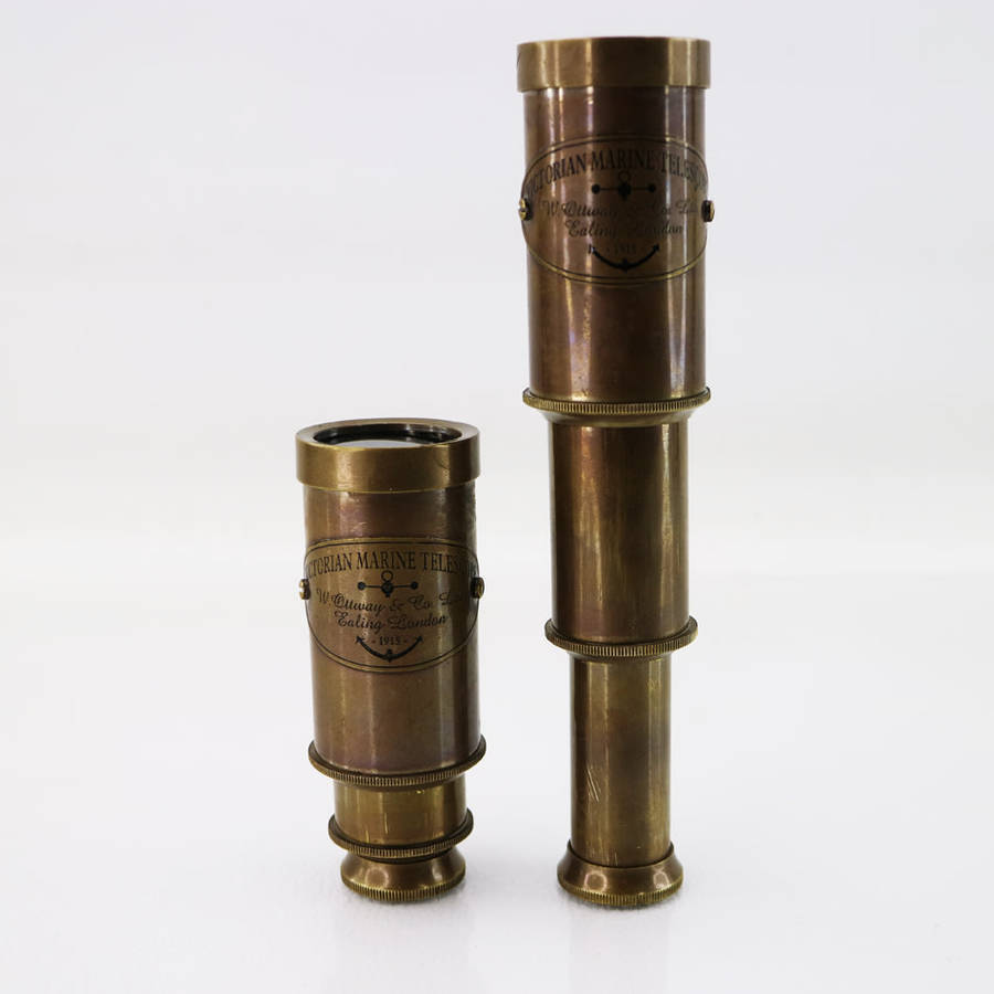Two Working, Reproduction Brass Victorian Marine Telescopes!!! Bid Per Item!!!