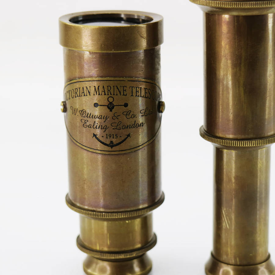 Two Working, Reproduction Brass Victorian Marine Telescopes!!! Bid Per Item!!!