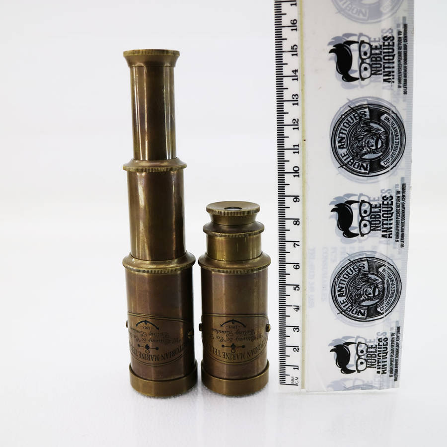 Two Working, Reproduction Brass Victorian Marine Telescopes!!! Bid Per Item!!!