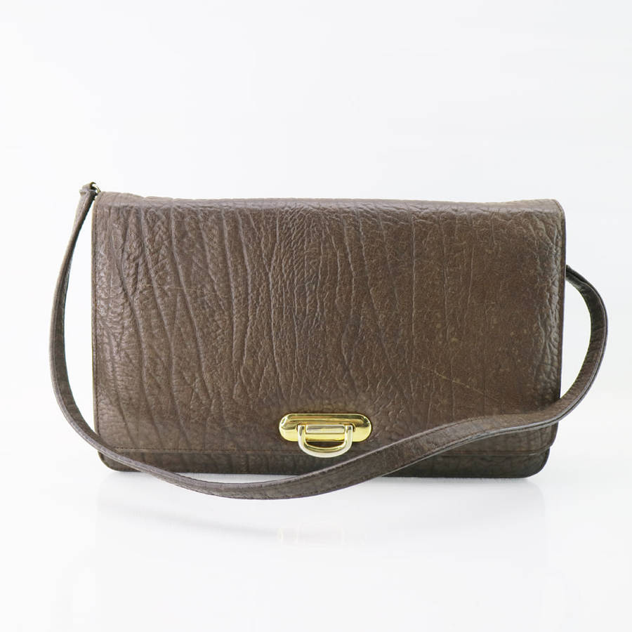 Original Genuine African Buffalo Leather Handbag!!! Fantastic Condition!!!