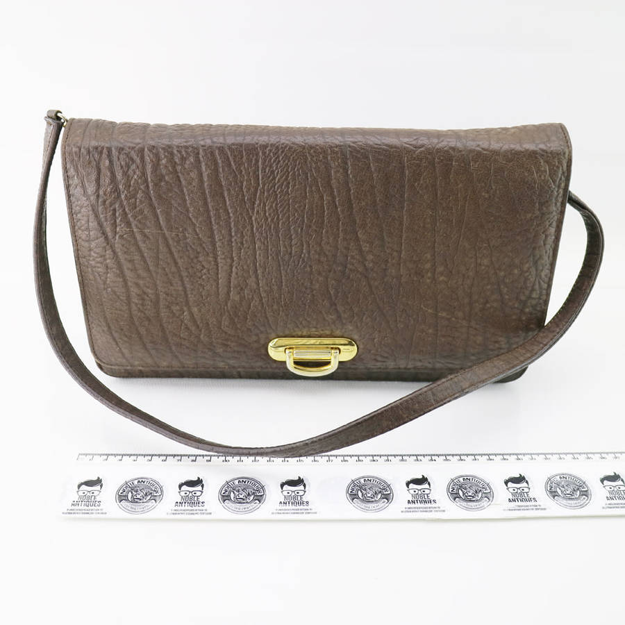 Original Genuine African Buffalo Leather Handbag!!! Fantastic Condition!!!