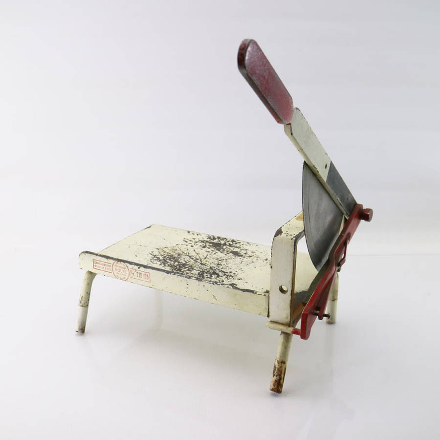 Vintage Heavy and Sharp Nolte Transvaal Table Guillotine!!!