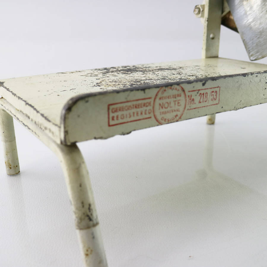 Vintage Heavy and Sharp Nolte Transvaal Table Guillotine!!!