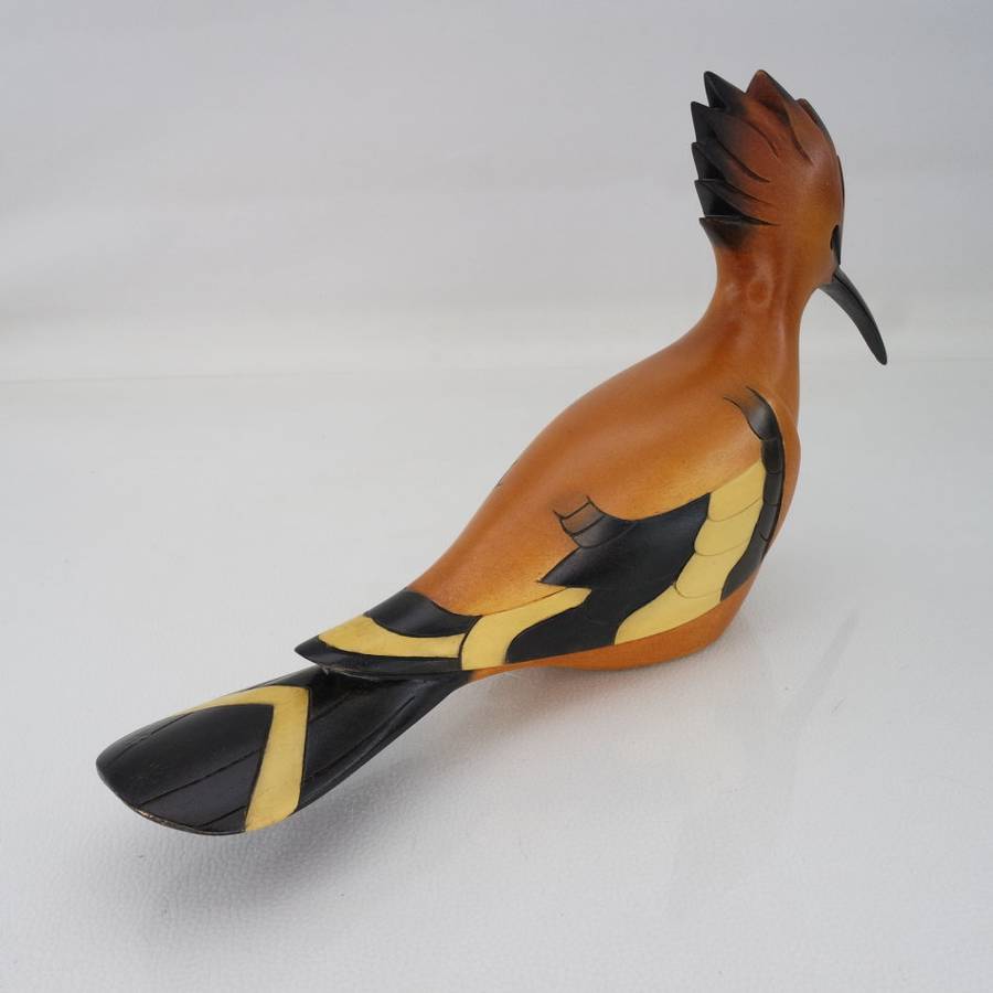 Original Numbered Feathers Gallery Hand Crafted African Hoopoe!!! 878/2000 (Like New)