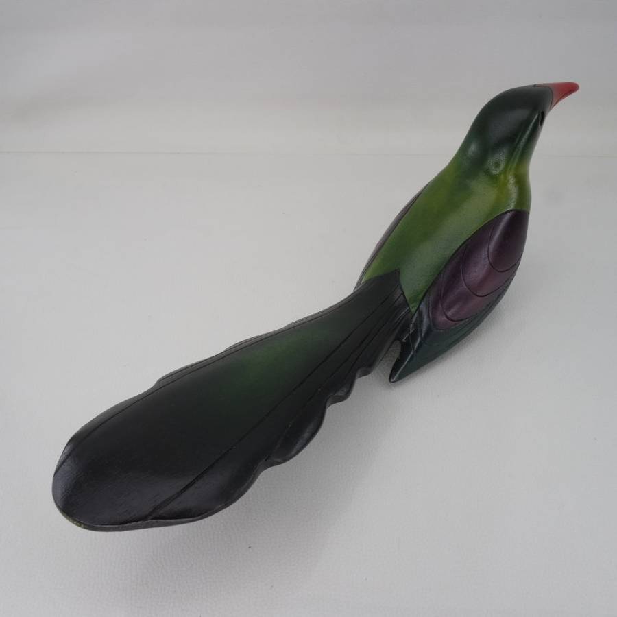 Original Numbered Feathers Gallery Hand Crafted Wood Hoopoe !!! 1600/2000 (Like New)