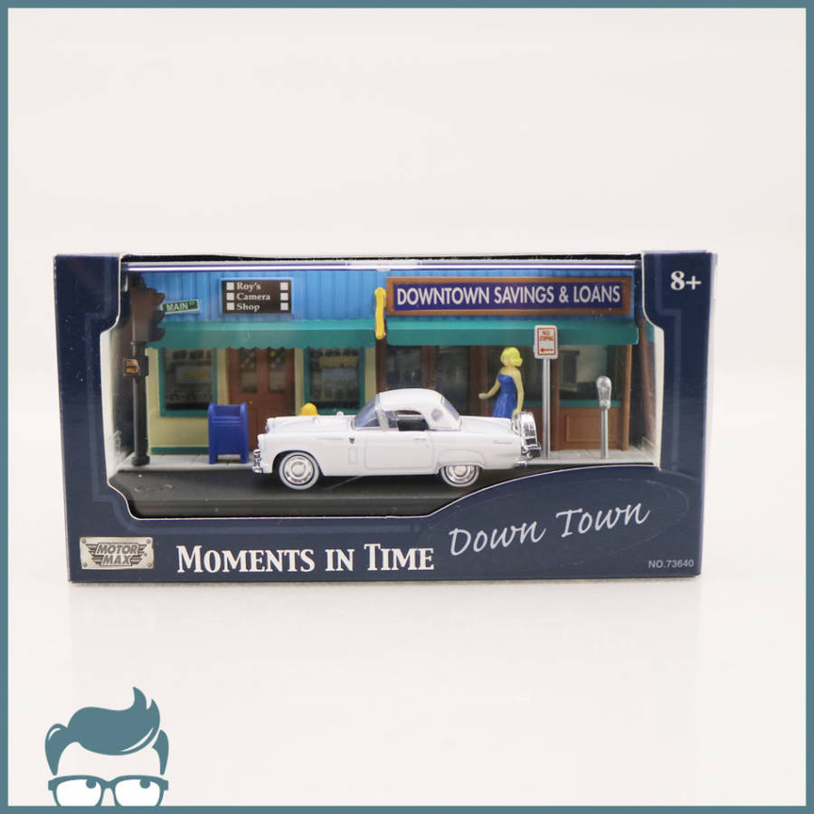 Boxed, Highly Detailed Die Cast Metal Down Town Diorama Scale 1:43!!!