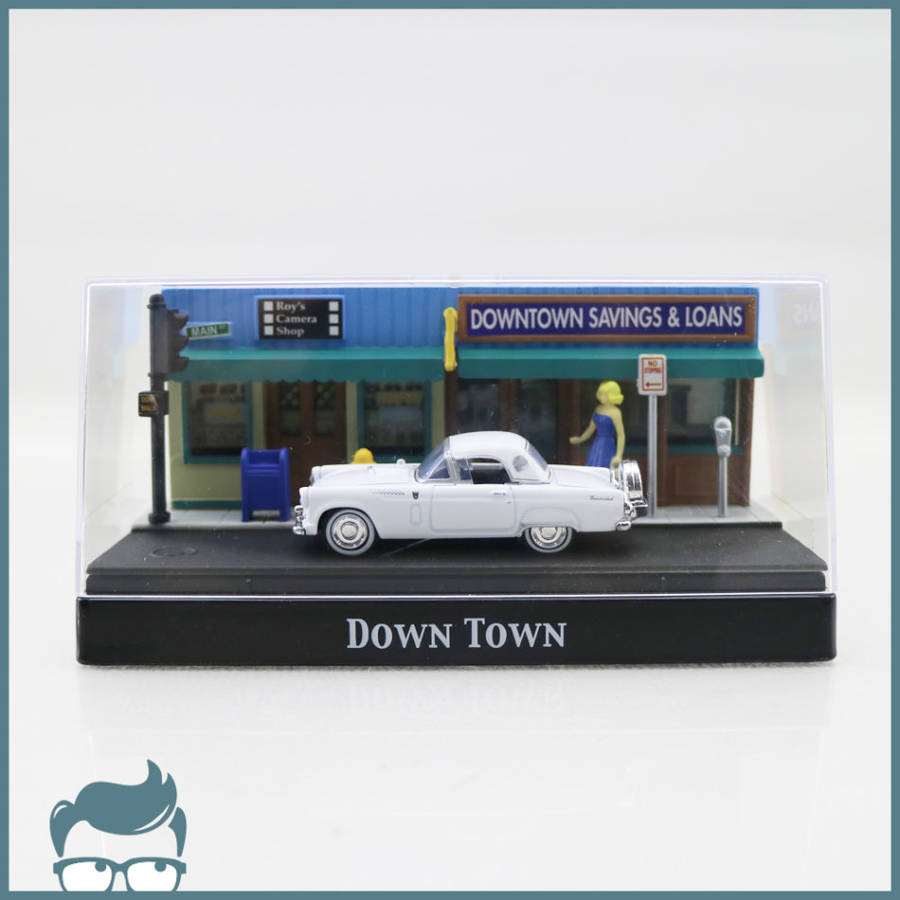 Boxed, Highly Detailed Die Cast Metal Down Town Diorama Scale 1:43!!!