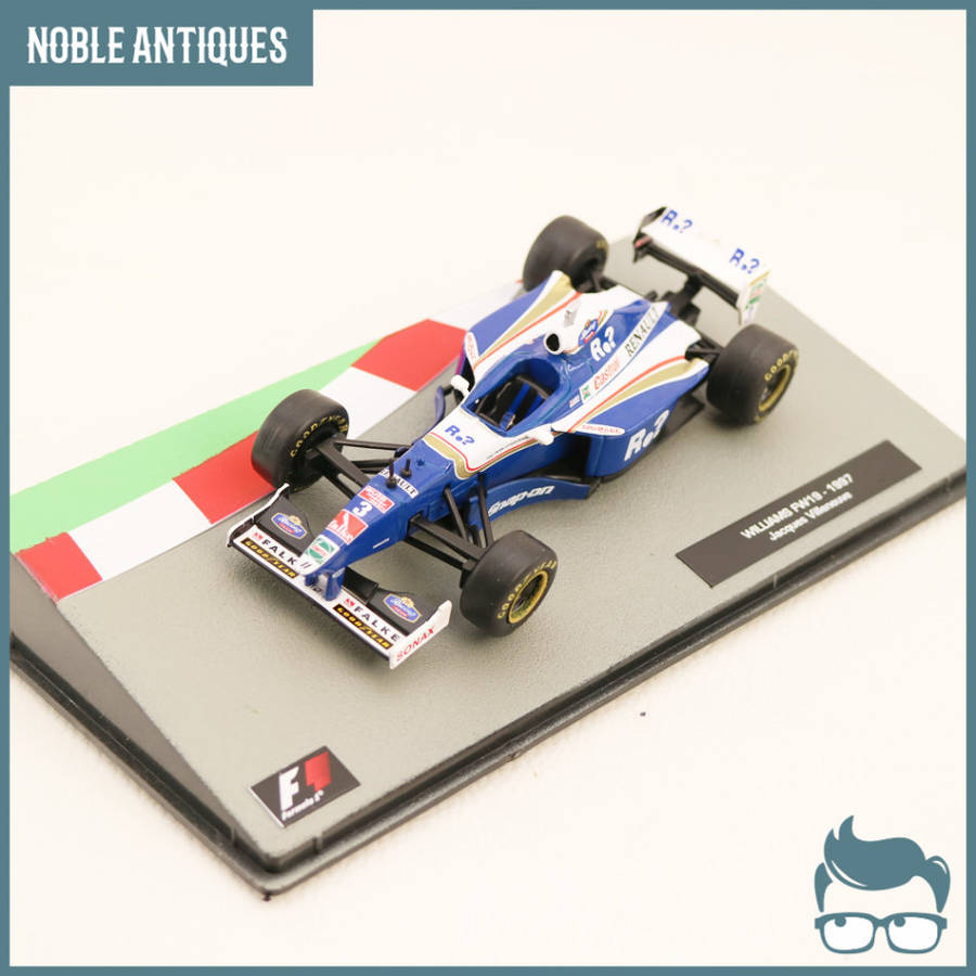 Detailed Acrylic Boxed Die Cast Metal F1 1997 Williams FW19!!!