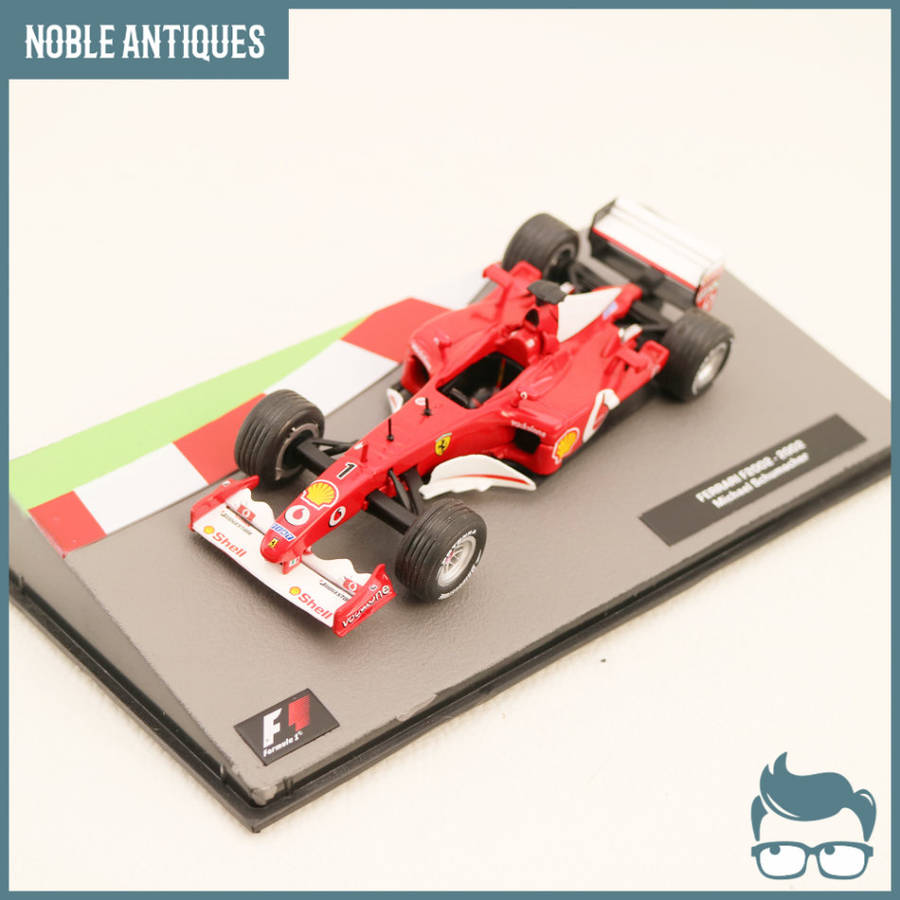 Detailed Acrylic Boxed Die Cast Metal F1 2002 Ferrari F2002!!!