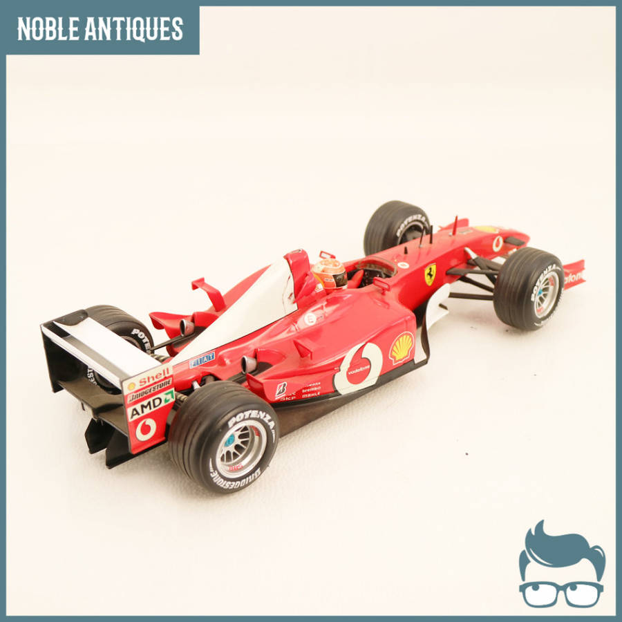 Highly Detailed Hotwheels Scale 1:18 Die Cast Metal F1 Ferrari F2002!!!