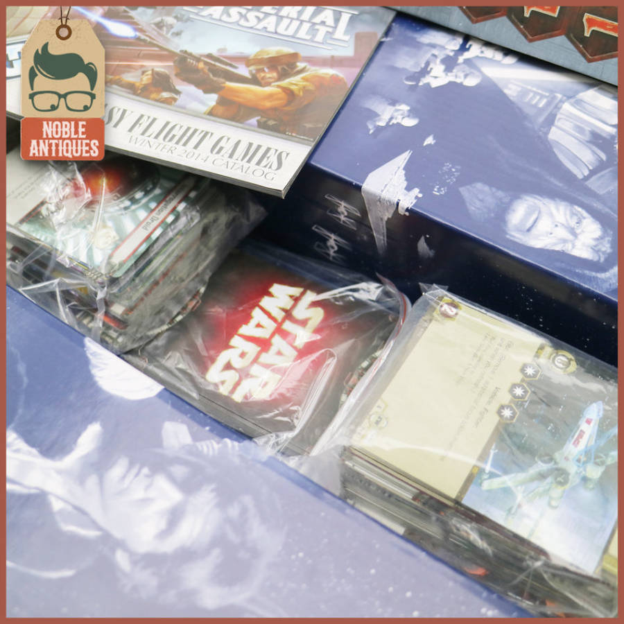 Original Boxed Star Wars 2 Player Card Game!!!