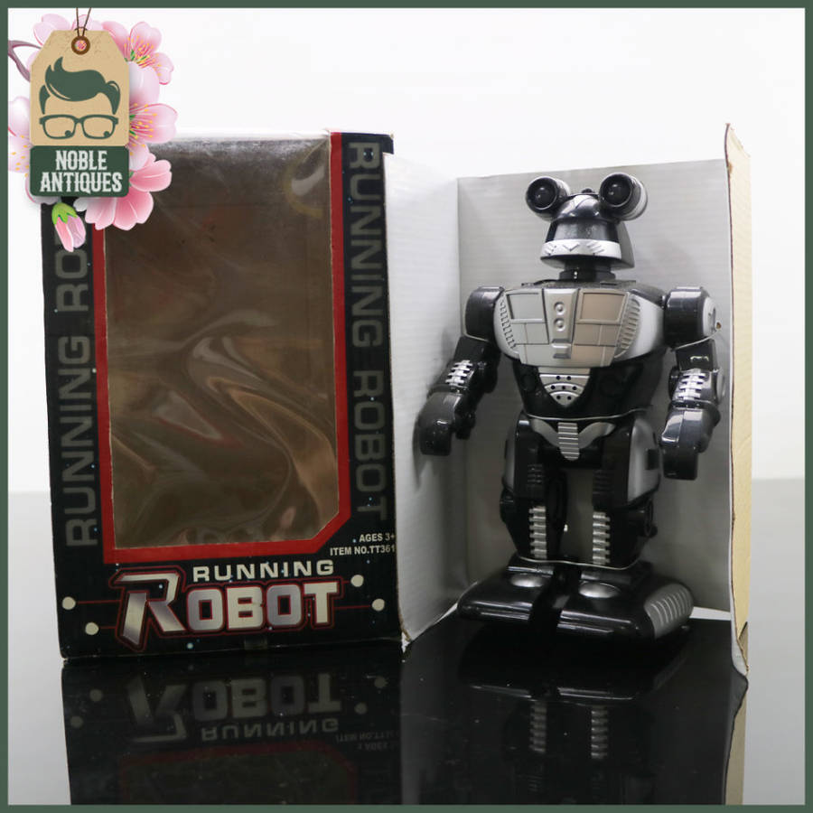 Original Vintage Boxed Running Robot!!!