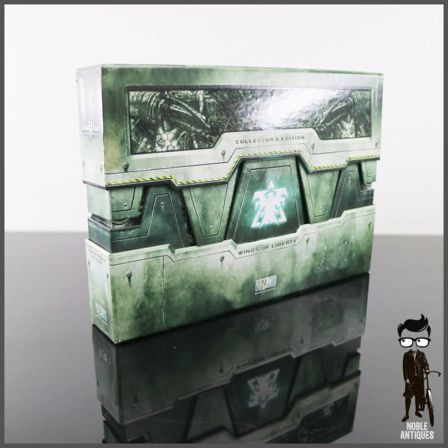 RARE!!! LARGE Original StarCraft Wings of Liberty Collectors Edition Box Set!!!