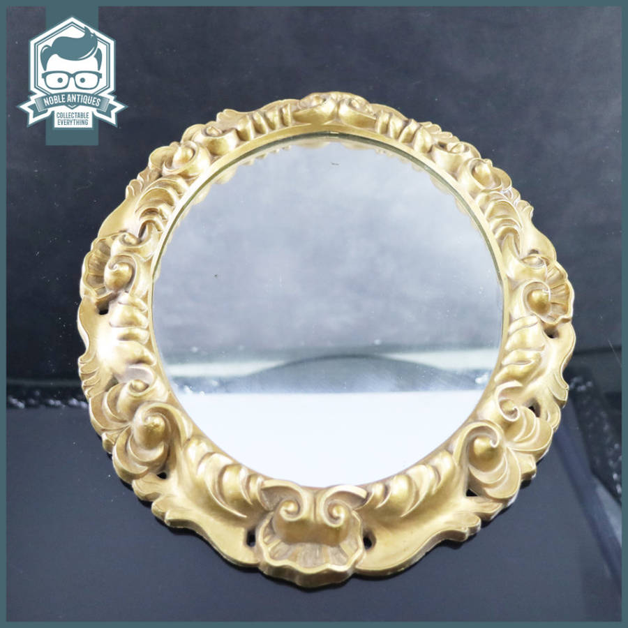Vintage Oval Decorative Guilt Mirror!!!