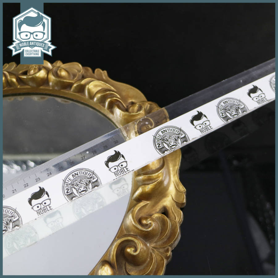 Vintage Oval Decorative Guilt Mirror!!!