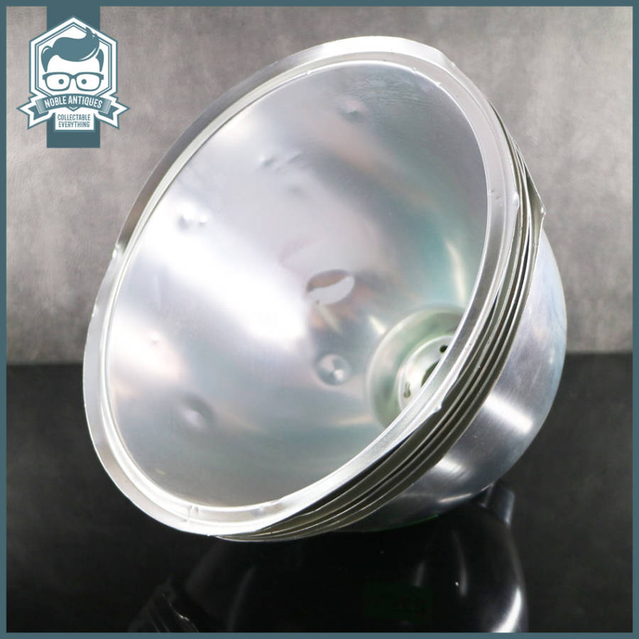 Original Chrome Industrial Light Covers!!! Bid For Six!!!