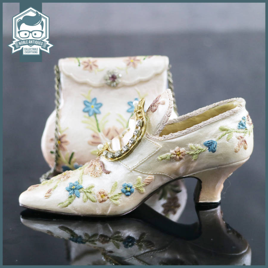 Highly Detailed Ornamental Vintage Shoe and Handbag Ornament!!!
