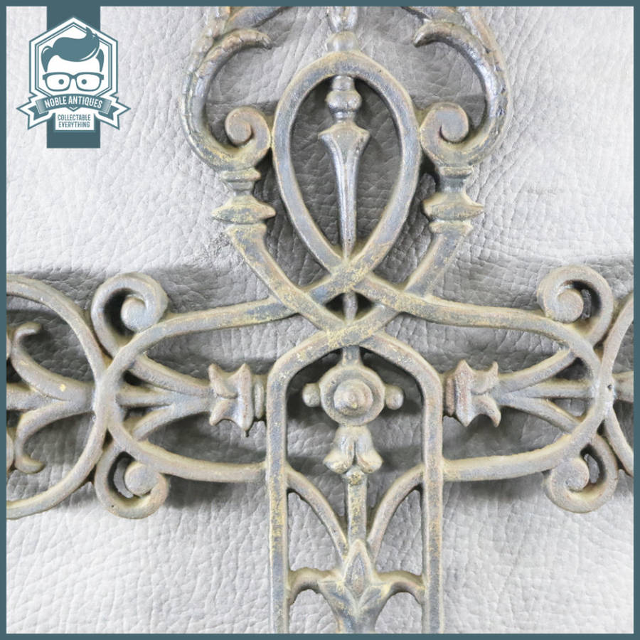 Large Decorative Cast Iron Metal Cross!!!