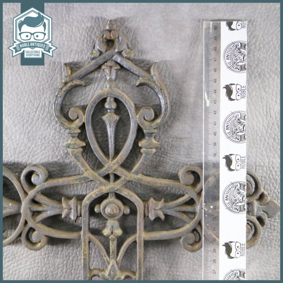 Large Decorative Cast Iron Metal Cross!!!