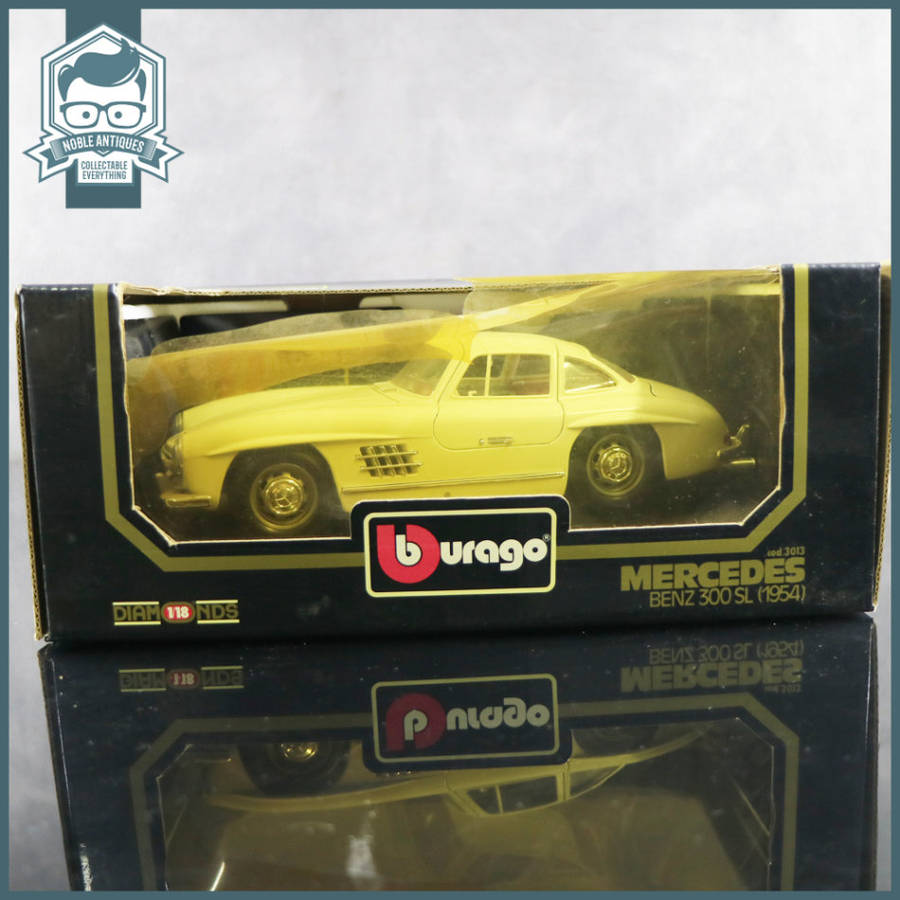Boxed Die Cast Metal 1954 Mercedes Benz 300SL Scale 1:18!!!