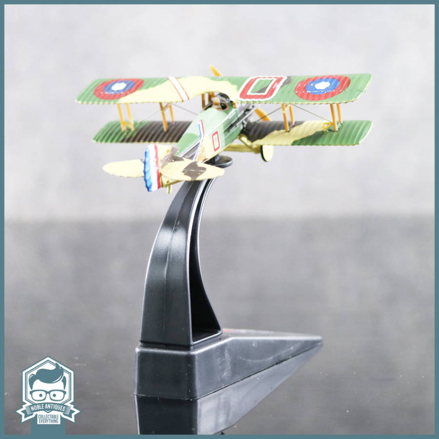 Die Cast Metal 1918 USA SPAD S.XIII Plane Scale 1:72 (Original Blister Packaged)